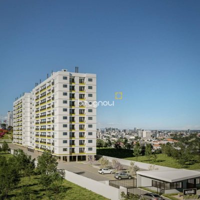 Apartamento com 53m², 2 quartos (sendo 1 suíte), 2 garagens, no bairro Areias em São José