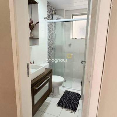 Apartamento com 69m², 3 quartos, no bairro Campinas em São José