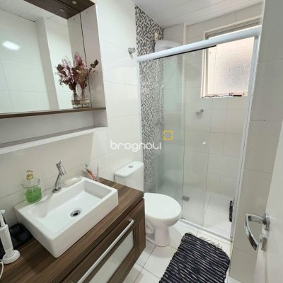 Apartamento com 69m², 3 quartos, no bairro Campinas em São José