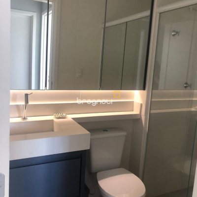 Apartamento com 49m², 2 quartos, 1 garagem, no bairro Praia de Fora em Palhoça