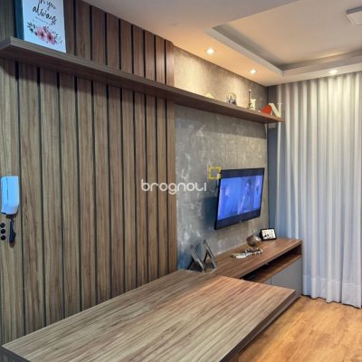 Apartamento com 49m², 2 quartos, 1 garagem, no bairro Praia de Fora em Palhoça