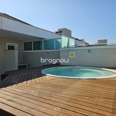 Cobertura com 165m², 5 quartos (sendo 1 suíte), 1 garagem, no bairro Ingleses em Florianópolis