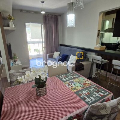 Apartamento com 65m², 2 quartos (sendo 1 suíte), 1 garagem, no bairro Itacorubi em Florianópolis