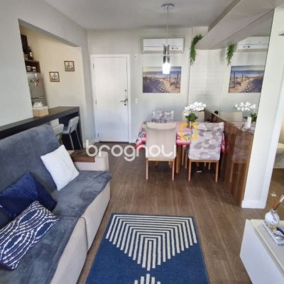 Apartamento com 65m², 2 quartos (sendo 1 suíte), 1 garagem, no bairro Itacorubi em Florianópolis