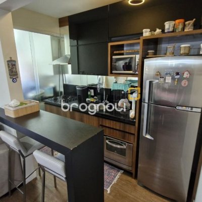 Apartamento com 65m², 2 quartos (sendo 1 suíte), 1 garagem, no bairro Itacorubi em Florianópolis