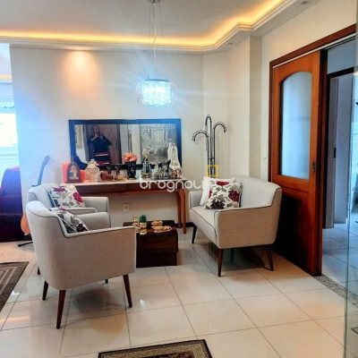 Apartamento com 133m², 4 quartos (sendo 2 suítes), 2 garagens, no bairro Estreito em Florianópolis