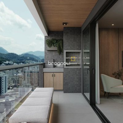 Apartamento com 115m², 3 quartos (sendo 1 suíte), 1 garagem, no bairro Pagani em Palhoça