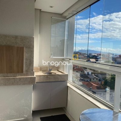 Apartamento com 97m², 3 quartos (sendo 1 suíte), 2 garagens, no bairro Nossa Senhora do Rosário em São José