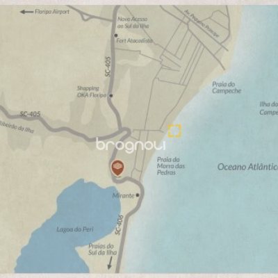 Apartamento com 31m², 1 quarto (sendo 1 suíte), 1 garagem, no bairro Morro das Pedras em Florianópolis