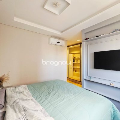 Apartamento com 107m², 3 quartos (sendo 1 suíte), 2 garagens, no bairro Campinas em São José