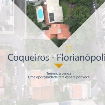Terreno com 1427m², no bairro Coqueiros em Florianópolis
