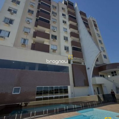 Apartamento com 77m², 3 quartos (sendo 1 suíte), 2 garagens, no bairro Costeira do Pirajubaé em Florianópolis