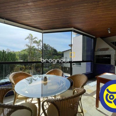 Apartamento com 209m², 3 quartos (sendo 1 suíte), 2 garagens, no bairro Itacorubi em Florianópolis