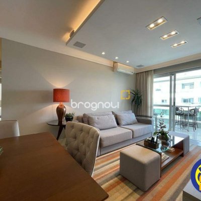 Apartamento com 138m², 3 quartos (sendo 3 suítes), 3 garagens, no bairro Cachoeira do Bom Jesus em Florianópolis