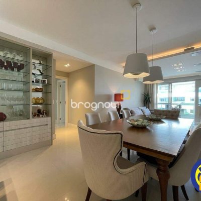 Apartamento com 138m², 3 quartos (sendo 3 suítes), 3 garagens, no bairro Cachoeira do Bom Jesus em Florianópolis