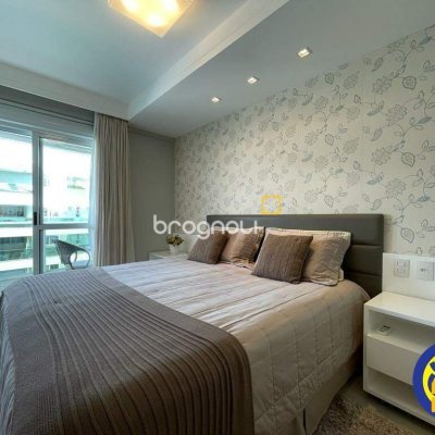 Apartamento com 138m², 3 quartos (sendo 3 suítes), 3 garagens, no bairro Cachoeira do Bom Jesus em Florianópolis