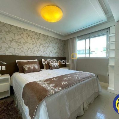 Apartamento com 138m², 3 quartos (sendo 3 suítes), 3 garagens, no bairro Cachoeira do Bom Jesus em Florianópolis