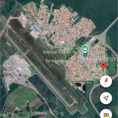 Terreno com 720m², no bairro Carianos em Florianópolis