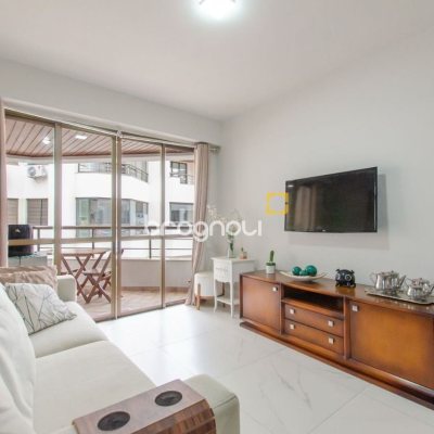 Apartamento com 83m², 2 quartos (sendo 1 suíte), 1 garagem, no bairro Ponta das Canas em Florianópolis