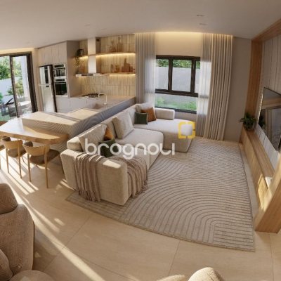 Casa com 143m², 3 quartos (sendo 3 suítes), 2 garagens, no bairro Cachoeira do Bom Jesus em Florianópolis