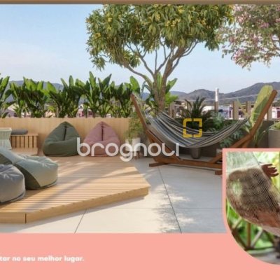 Apartamento com 59m², 1 quarto, 1 garagem, no bairro Campeche em Florianópolis