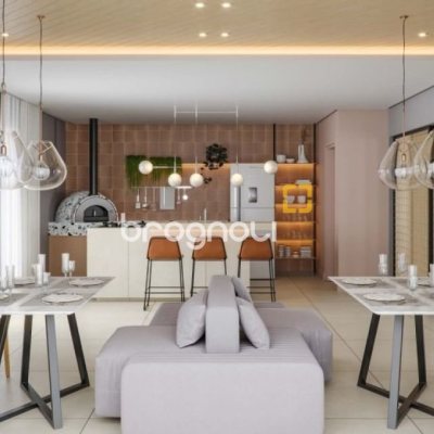 Apartamento com 60m², 1 quarto (sendo 1 suíte), 1 garagem, no bairro Campeche em Florianópolis