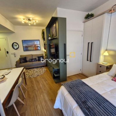 Apartamento com 39m², 1 quarto, 1 garagem, no bairro Centro em Florianópolis