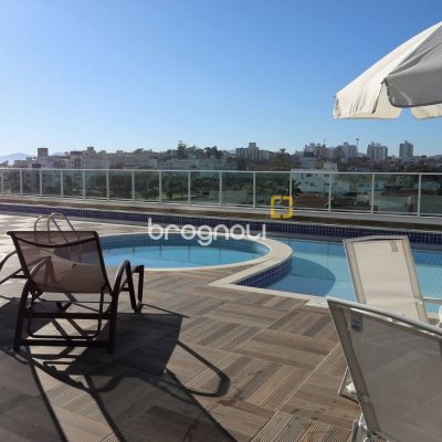 Apartamento com 93m², 3 quartos (sendo 1 suíte), 1 garagem, no bairro Barreiros em São José