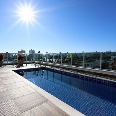 Apartamento com 93m², 3 quartos (sendo 1 suíte), 1 garagem, no bairro Barreiros em São José