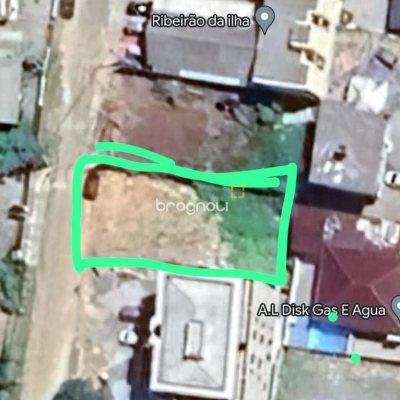 Terreno com 338m², no bairro Ribeirão da Ilha em Florianópolis