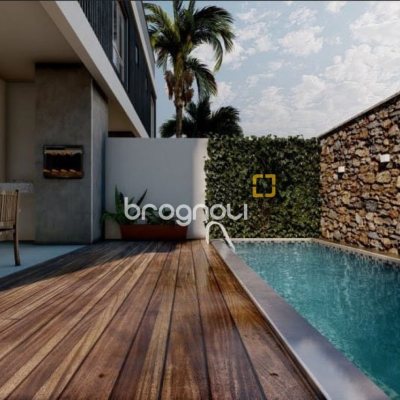 Casa com 140m², 3 quartos (sendo 3 suítes), 2 garagens, no bairro Campeche em Florianópolis