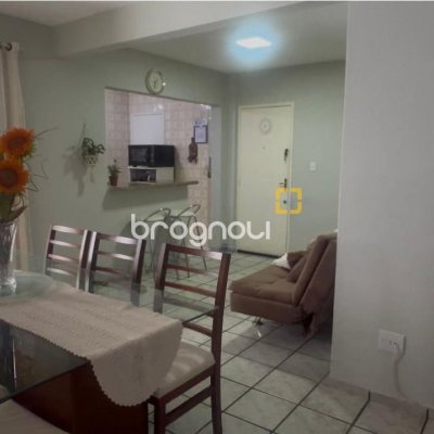 Apartamento com 74m², 3 quartos (sendo 1 suíte), 1 garagem, no bairro Kobrasol em São José