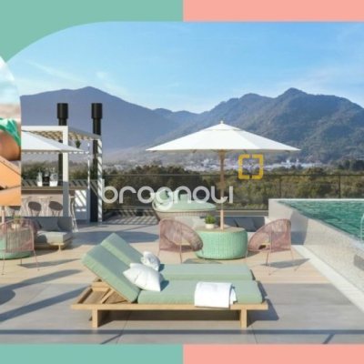 Studio com 41m², 1 quarto, 1 garagem, no bairro Campeche em Florianópolis