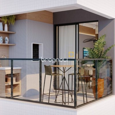Apartamento com 84m², 2 quartos (sendo 2 suítes), 1 garagem, no bairro Estreito em Florianópolis