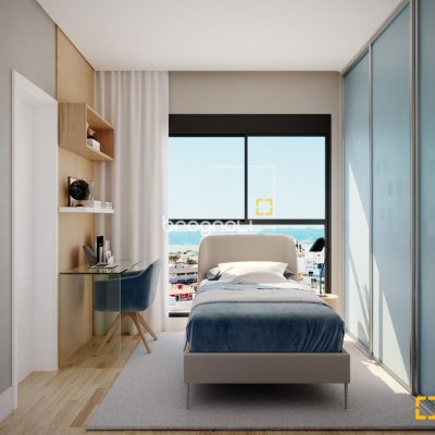 Apartamento com 84m², 2 quartos (sendo 2 suítes), 1 garagem, no bairro Estreito em Florianópolis