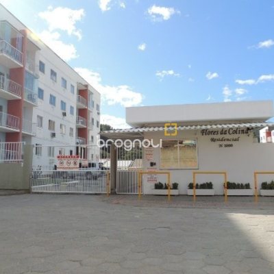 Apartamento com 52m², 2 quartos, 1 garagem, no bairro São Sebastião em Palhoça
