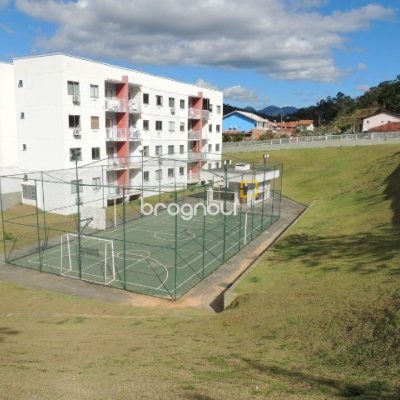 Apartamento com 52m², 2 quartos, 1 garagem, no bairro São Sebastião em Palhoça