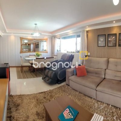 Apartamento com 149m², 4 quartos (sendo 1 suíte), 4 garagens, no bairro Campinas em São José