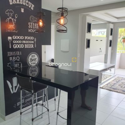 Apartamento com 63m², 2 quartos, 1 garagem, no bairro Serraria em São José