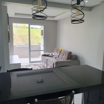 Apartamento com 63m², 2 quartos, 1 garagem, no bairro Serraria em São José
