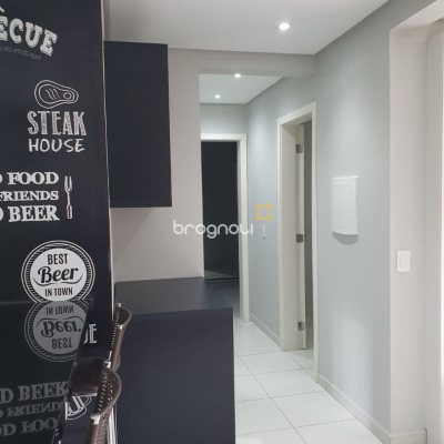 Apartamento com 63m², 2 quartos, 1 garagem, no bairro Serraria em São José