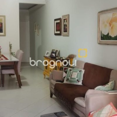 Apartamento com 102m², 3 quartos (sendo 1 suíte), 1 garagem, no bairro Campinas em São José
