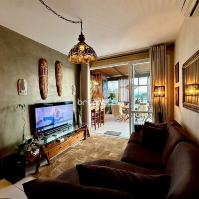 Cobertura com 185m², 2 quartos (sendo 2 suítes), 2 garagens, no bairro Campeche em Florianópolis