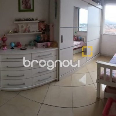 Apartamento com 72m², 3 quartos, 1 garagem, no bairro Areias em São José
