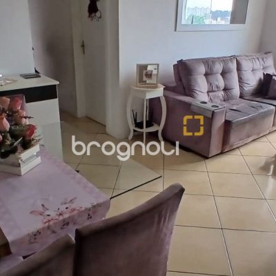 Apartamento com 72m², 3 quartos, 1 garagem, no bairro Areias em São José