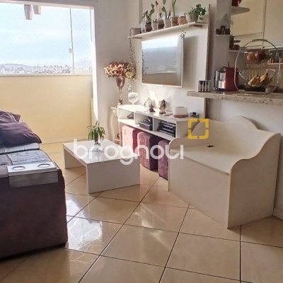 Apartamento com 72m², 3 quartos, 1 garagem, no bairro Areias em São José