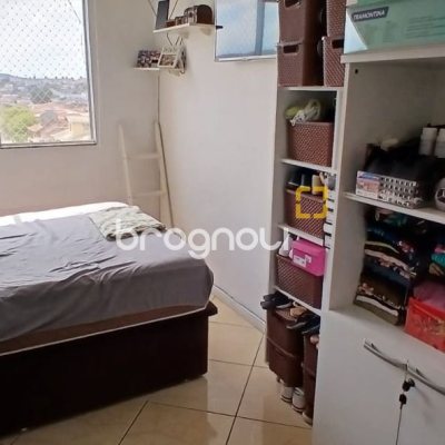 Apartamento com 72m², 3 quartos, 1 garagem, no bairro Areias em São José