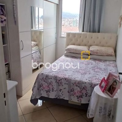 Apartamento com 72m², 3 quartos, 1 garagem, no bairro Areias em São José