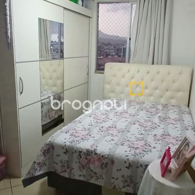Apartamento com 72m², 3 quartos, 1 garagem, no bairro Areias em São José