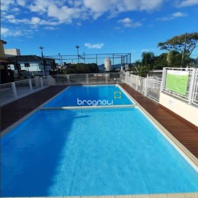 Apartamento com 55m², 2 quartos, 1 garagem, no bairro Serraria em São José